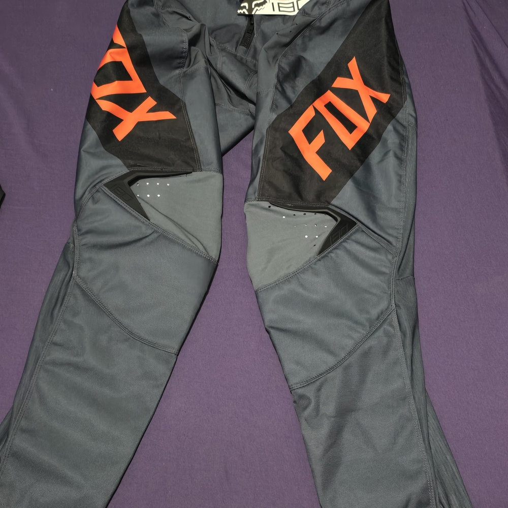 Fox Racing Men's Pants - Black and Orange